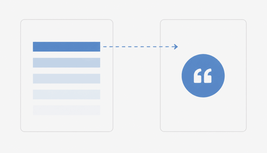AI Overviews Jamaica diagram comparing traditional search results list to single AI cited answer.